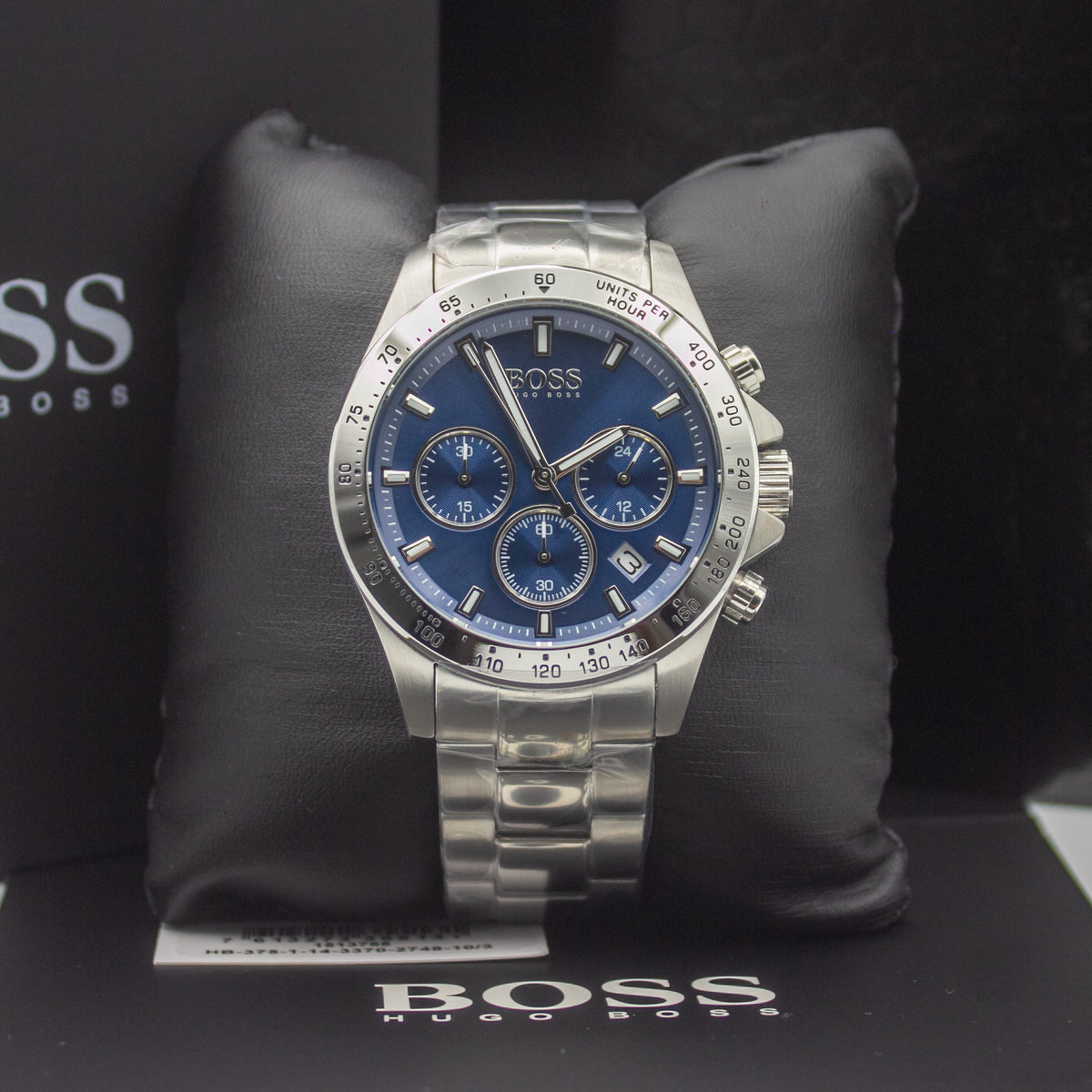 BOSS Men's Premium Fashion Quartz Chronograph Watch | Water Resistance up to 50m (Model 1513755)