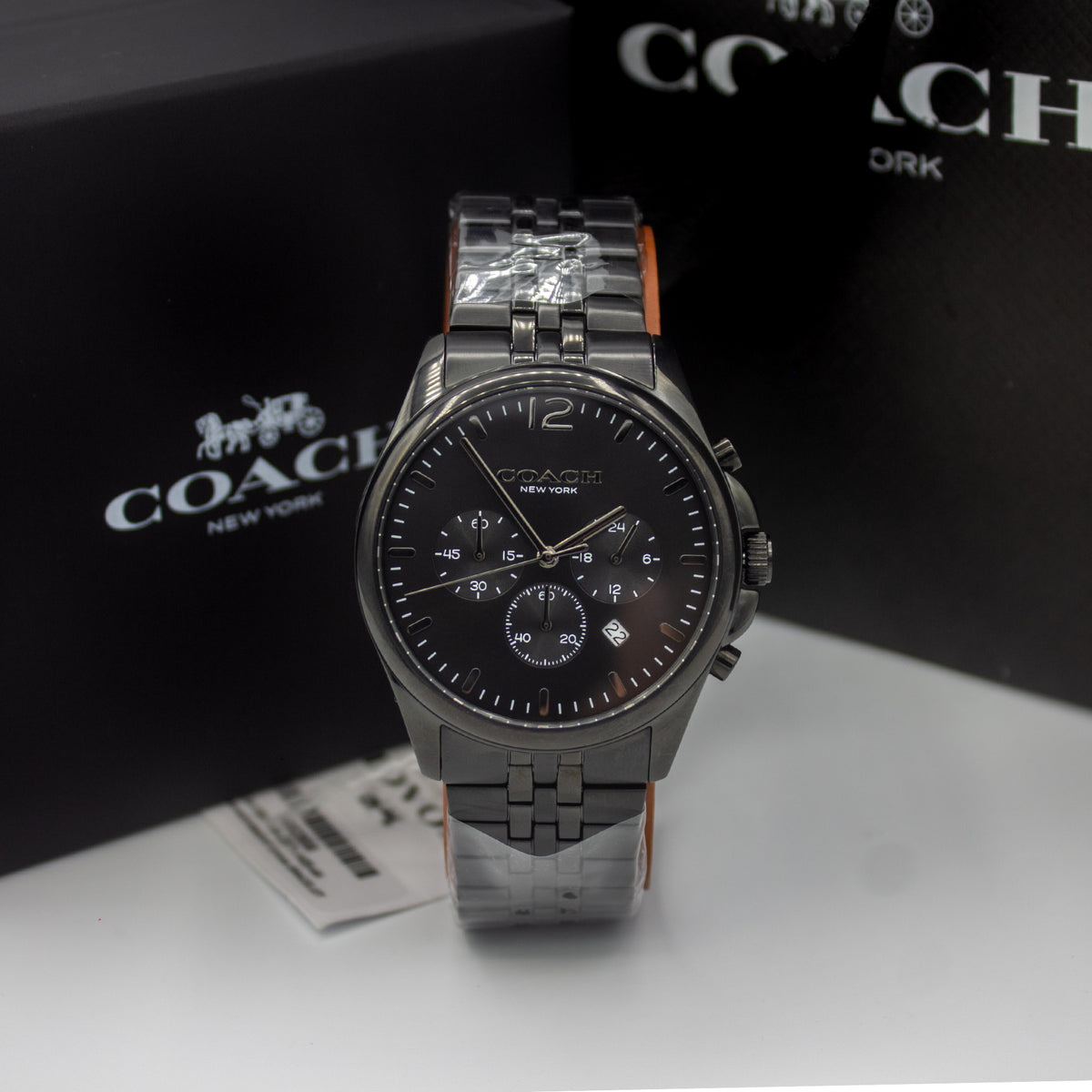 COACH Greyson Men's Versatile Watch | Functional Elegance | Stylish Timepiece for Everyday Wear | Water Resistant