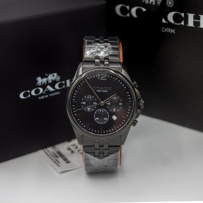COACH Greyson Men's Versatile Watch | Functional Elegance | Stylish Timepiece for Everyday Wear | Water Resistant