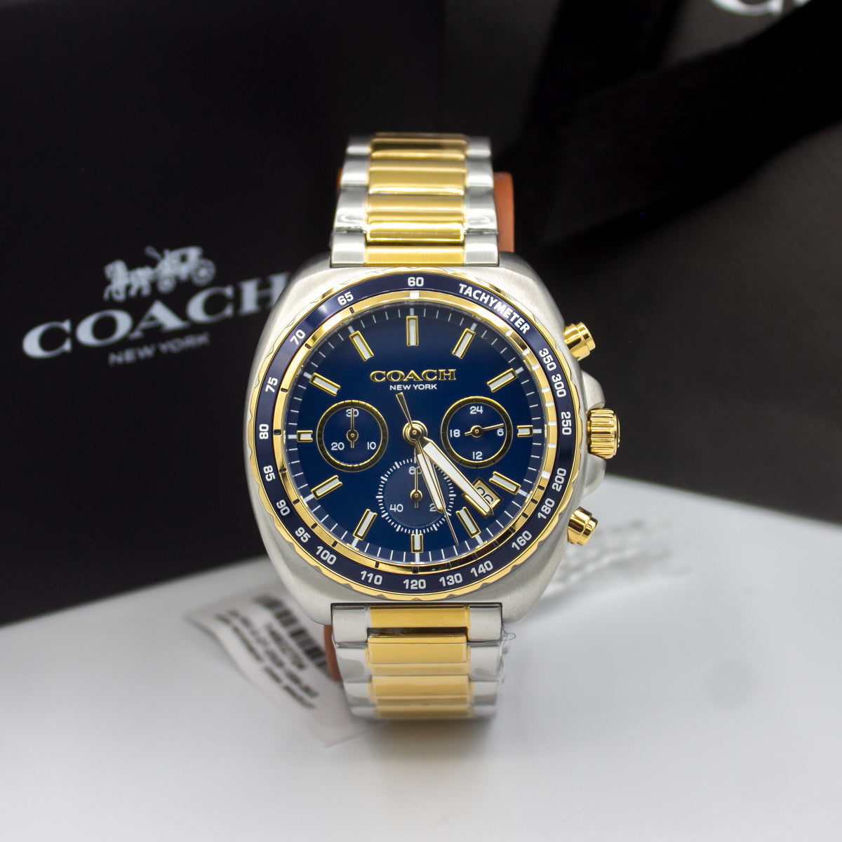 Coach Charter Chronograph Watch, 44 Mm