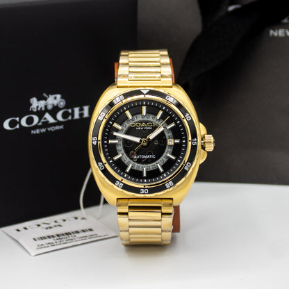 Coach Charter Men's Automatic Watch - 3H Multifunction - Water Resistant up to 5ATM/50 Meters - Gift for Him - Premium Fashion - Self-Winding