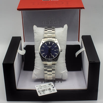 Tissot T1274101104100 Men's Wristwatch, Gentleman Blue Dial Bracelet