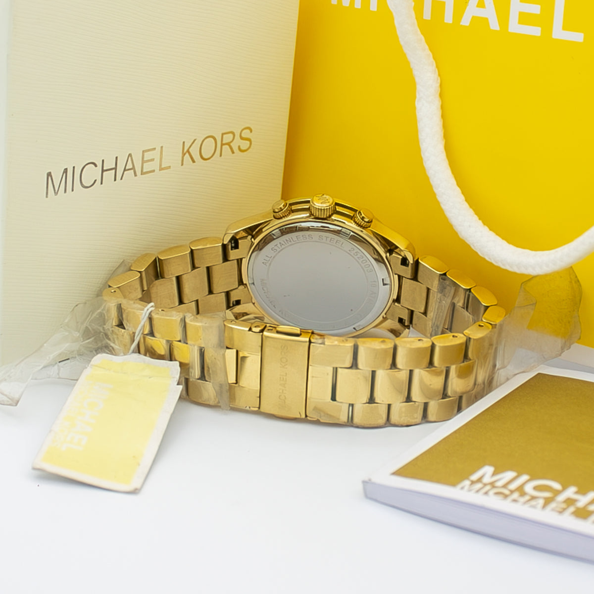 MICHAEL KORS Midsized Chronograph Gold-tone Ladies Watch MK5055