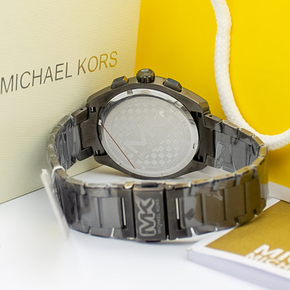 Michael Kors Men's Gunmetal Stainless Steel Accelerator 2.0 Analogue Watch, 44mm