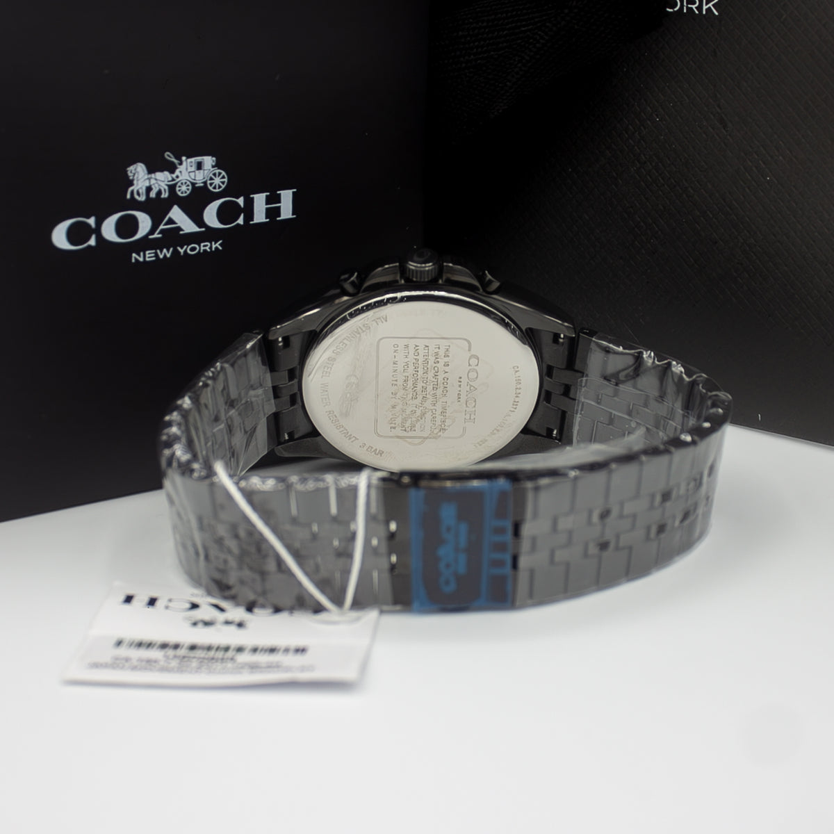 COACH Greyson Men's Versatile Watch | Functional Elegance | Stylish Timepiece for Everyday Wear | Water Resistant