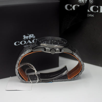 COACH Greyson Men's Versatile Watch | Functional Elegance | Stylish Timepiece for Everyday Wear | Water Resistant