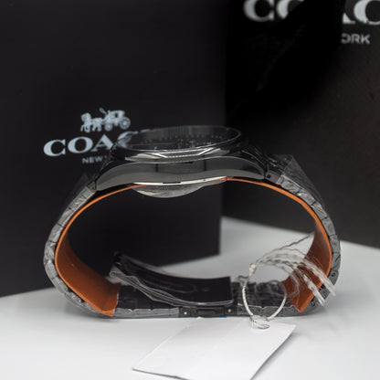 COACH Greyson Men's Versatile Watch | Functional Elegance | Stylish Timepiece for Everyday Wear | Water Resistant