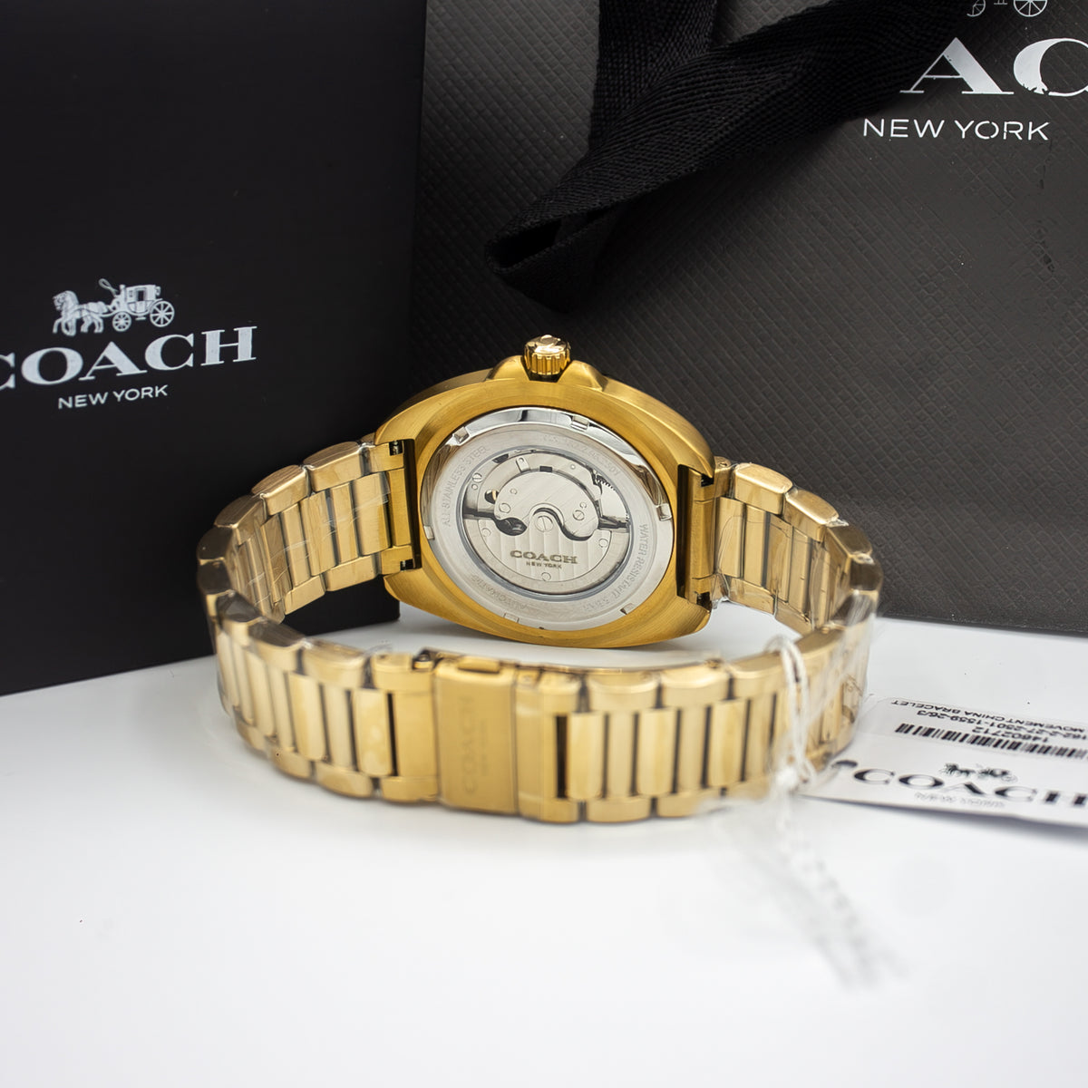 Coach Charter Men's Automatic Watch - 3H Multifunction - Water Resistant up to 5ATM/50 Meters - Gift for Him - Premium Fashion - Self-Winding