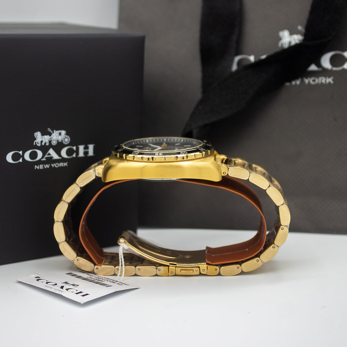 Coach Charter Men's Automatic Watch - 3H Multifunction - Water Resistant up to 5ATM/50 Meters - Gift for Him - Premium Fashion - Self-Winding