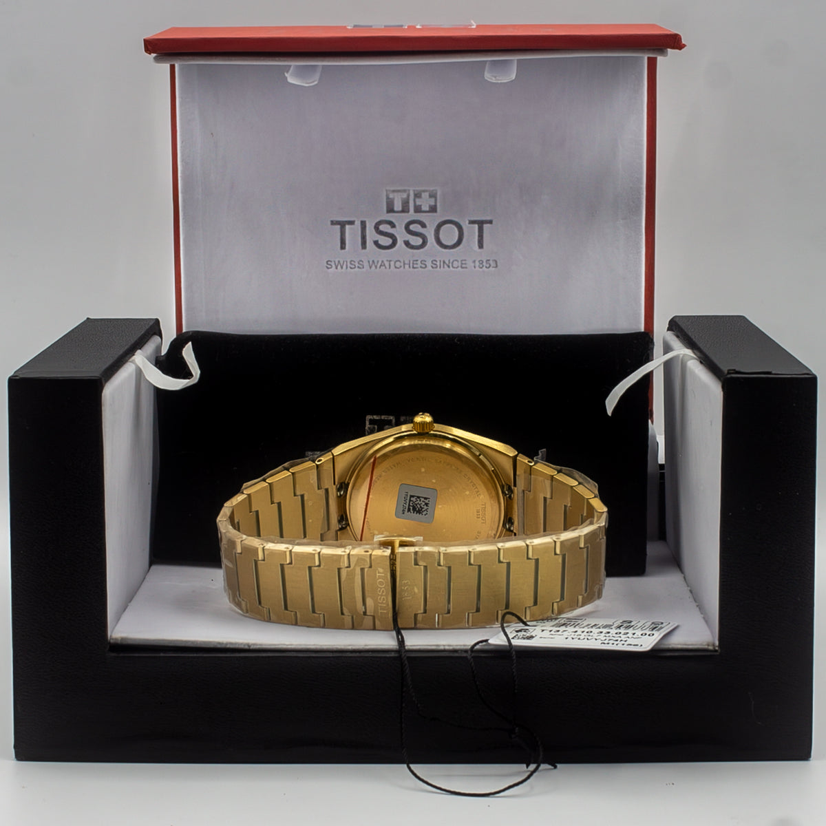 Tissot PRX Gold Stainless Steel Gold Dial Quartz Watch for Gents - T137.410.33.021.00