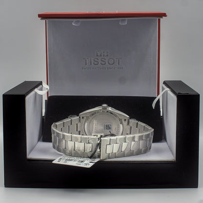 Tissot T1274101104100 Men's Wristwatch, Gentleman Blue Dial Bracelet