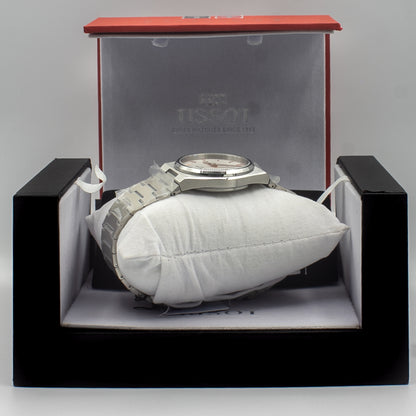 Tissot PRX Silver Stainless Steel Silver Dial Quartz Watch for Men's - T137.410.11.031.00