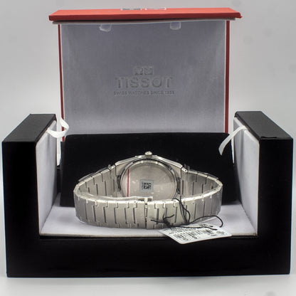 Tissot PRX Silver Stainless Steel Silver Dial Quartz Watch for Men's - T137.410.11.031.00