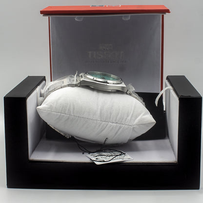 Tissot PRX 40mm Men’s Swiss Quartz Watch – Mint Green Dial, | T137.410.11.091.01